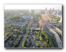 Looking north towards Georgia Tech and Midtown.