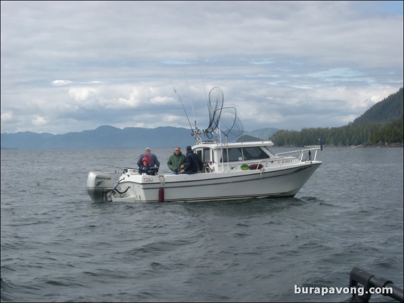 Fishing in Ketchikan.