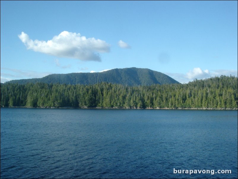 Sailing from Ketchikan to Vancouver, BC.