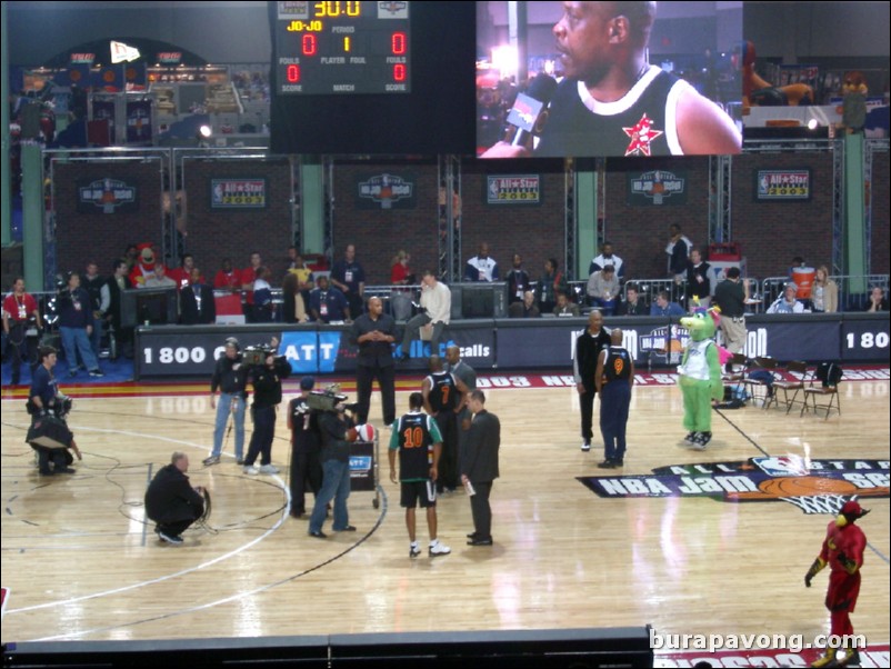 Veteran's shootout with JoJo White, Nate Archibald, George Gervin, and Charles Barkley among others.