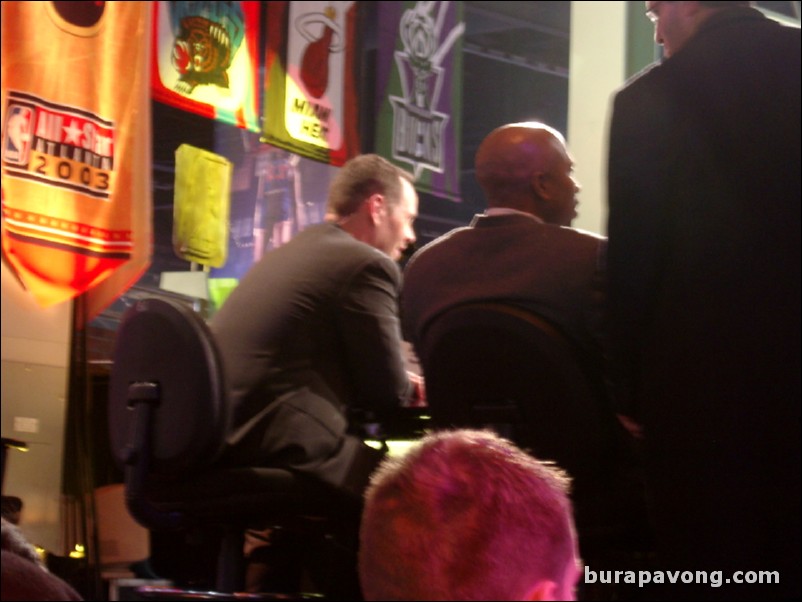 Inside the NBA broadcasting live from Jam Session.