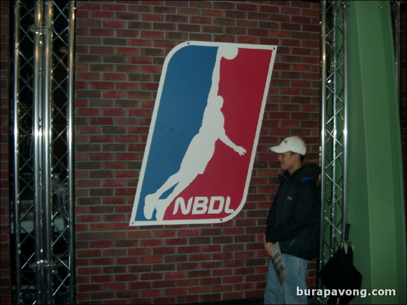 Admiring the NBDL.