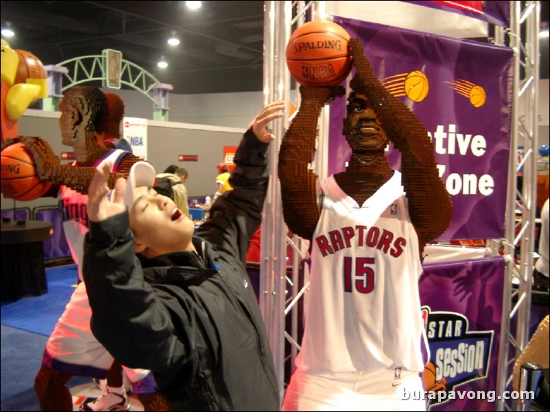 Vince Carter shooting the J.