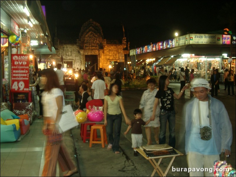 Suan Lum Night Bazaar.