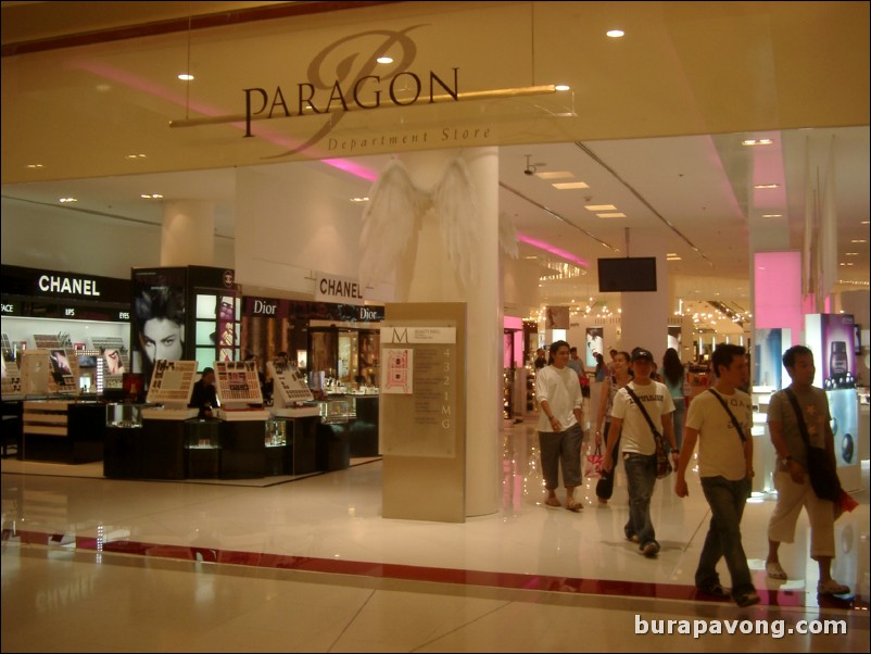Siam Paragon, Bangkok's newest shopping mall (opened December 2005).