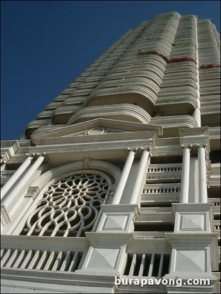 High-rise condominium on the Chao Phraya River.