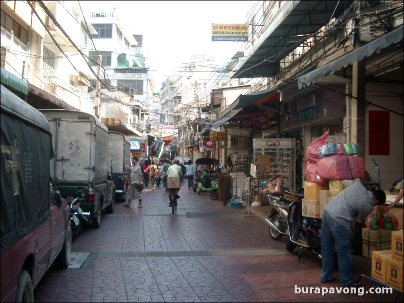 Soi Yawapanich off Yaowarat Road in Samphanthawong.