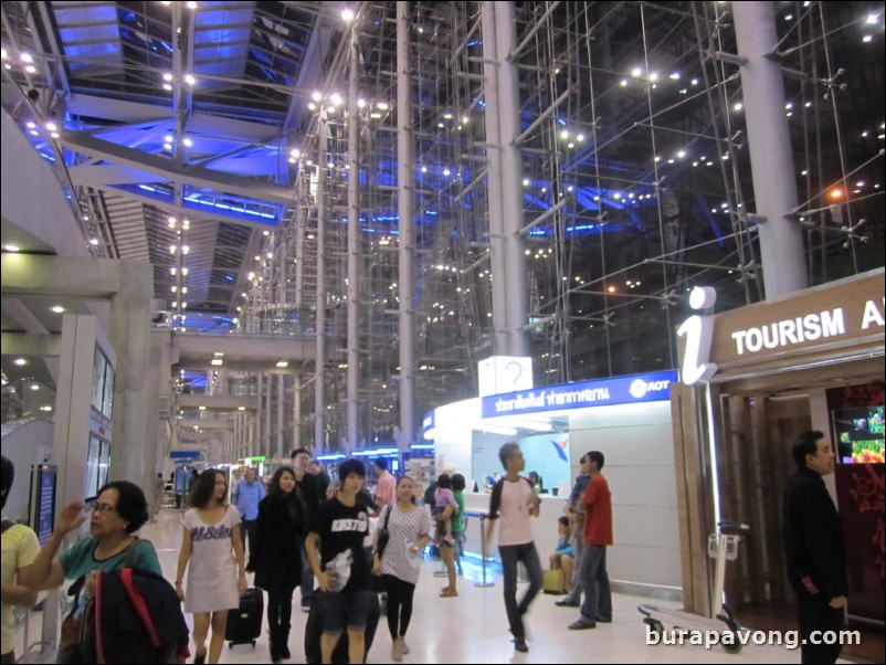 Suvarnabhumi airport.