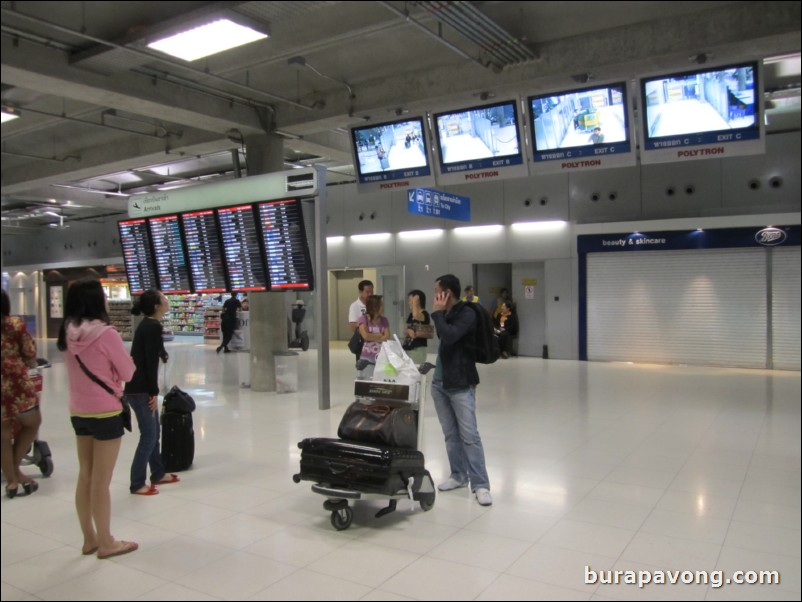 Suvarnabhumi airport.