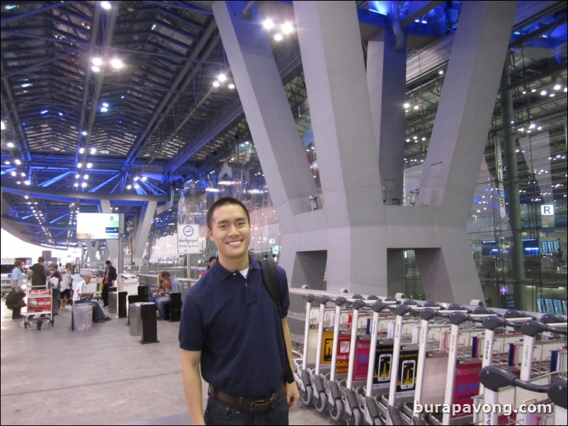 Suvarnabhumi airport.