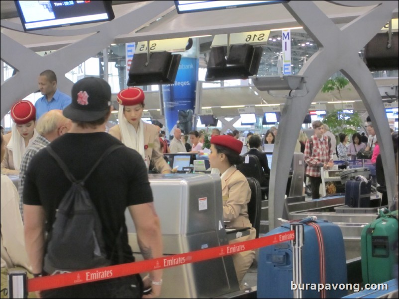 Suvarnabhumi airport.