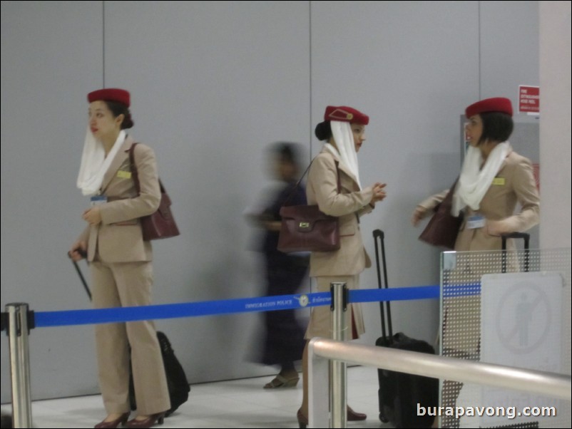 Suvarnabhumi airport.