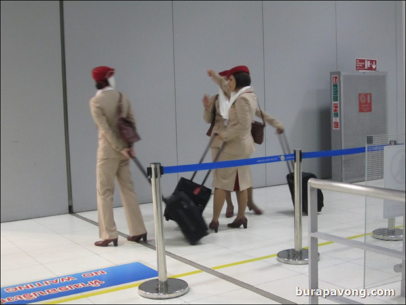 Suvarnabhumi airport.