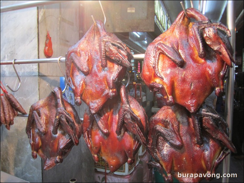 Night market at Yaowarat - Bangkok's Chinatown.