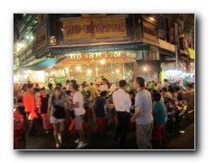 Night market at Yaowarat - Bangkok's Chinatown.