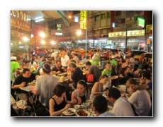 Night market at Yaowarat - Bangkok's Chinatown.