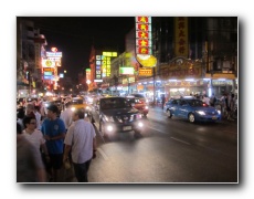 Night market at Yaowarat - Bangkok's Chinatown.