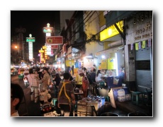 Night market at Yaowarat - Bangkok's Chinatown.