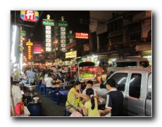 Night market at Yaowarat - Bangkok's Chinatown.