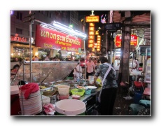 Night market at Yaowarat - Bangkok's Chinatown.