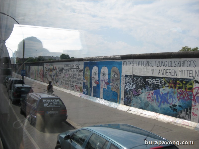 The Berlin Wall. East Side Gallery.