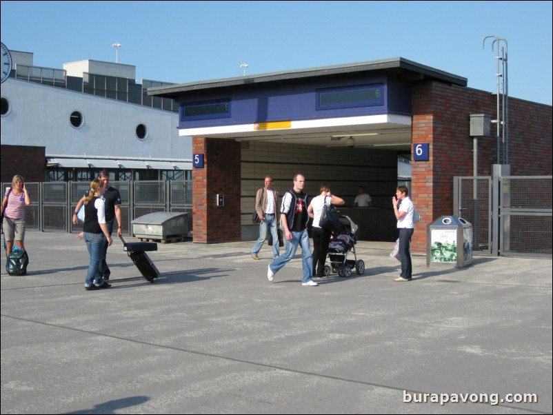 Train station.