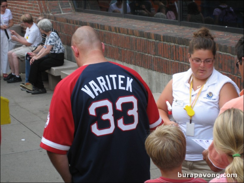 Jason Varitek (Georgia Tech class of 1994) jersey sighting.