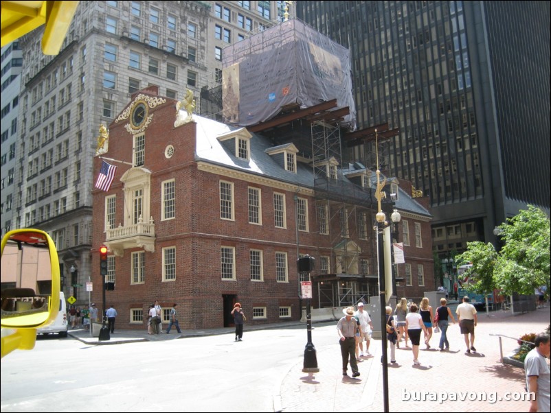 Old State House. Boston Duck Tour.