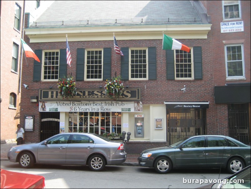 Government Center, Faneuil Hall, Quincy Market area.