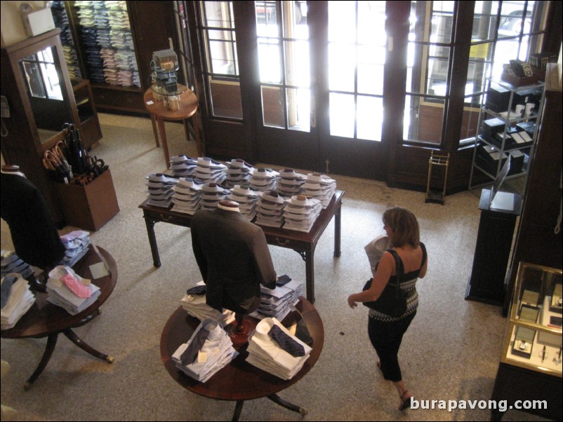 Brooks Brothers. Newbury Street.