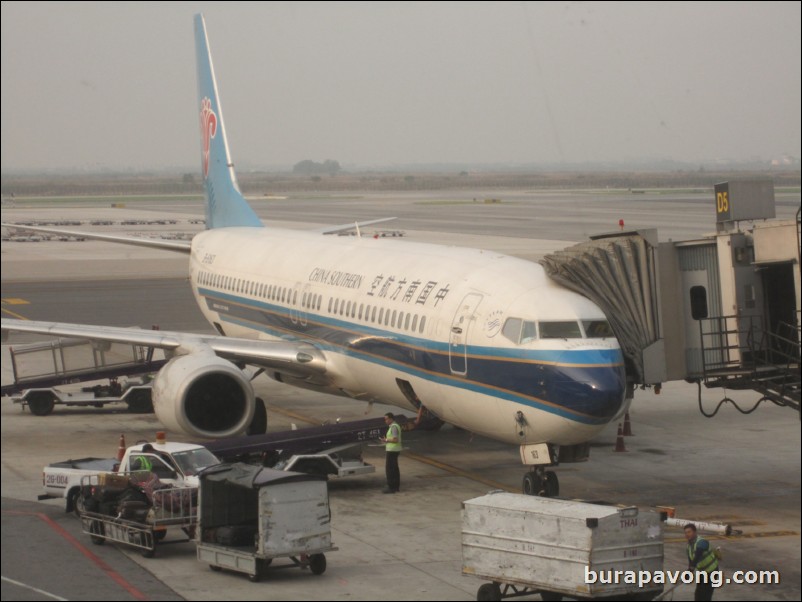 China Southern Airlines from BKK to CAN.