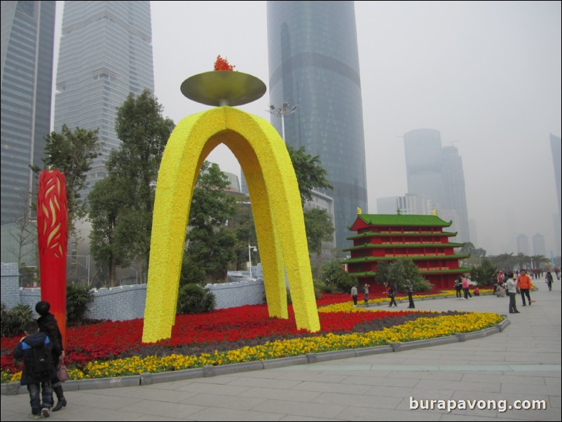 Guangzhou CBD (Central Business District).