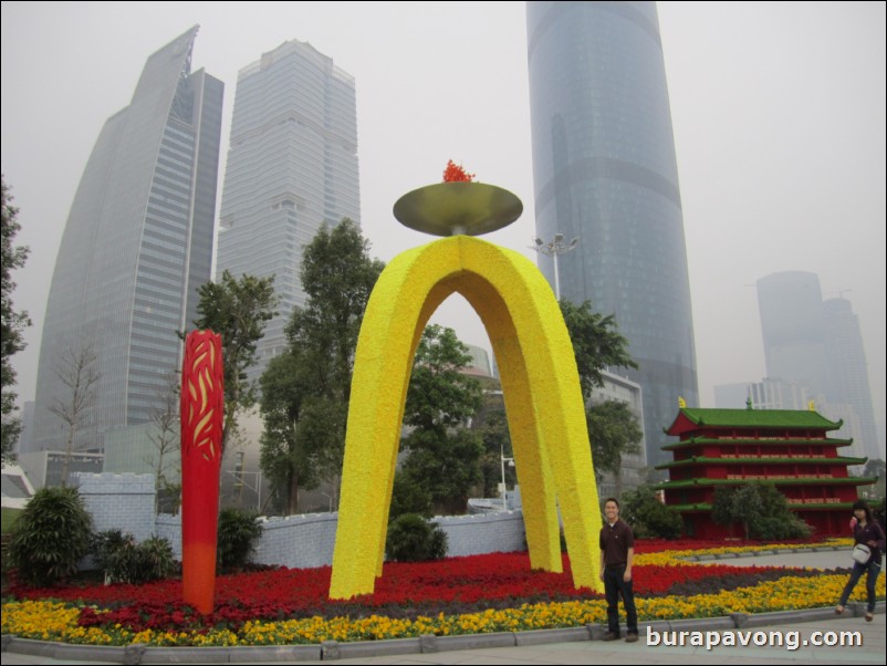 Guangzhou CBD (Central Business District).