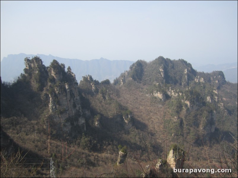 Wulingyuan scenic area.