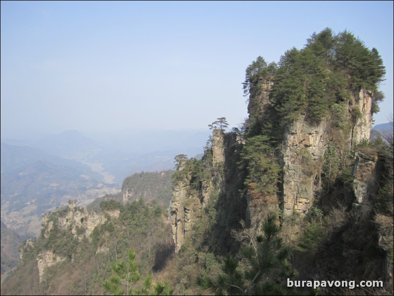 Wulingyuan scenic area.