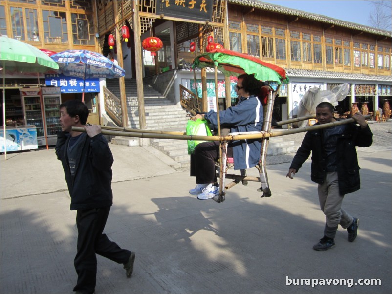 Wulingyuan scenic area.