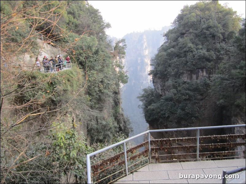 Wulingyuan scenic area.