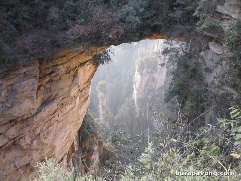 Wulingyuan scenic area.