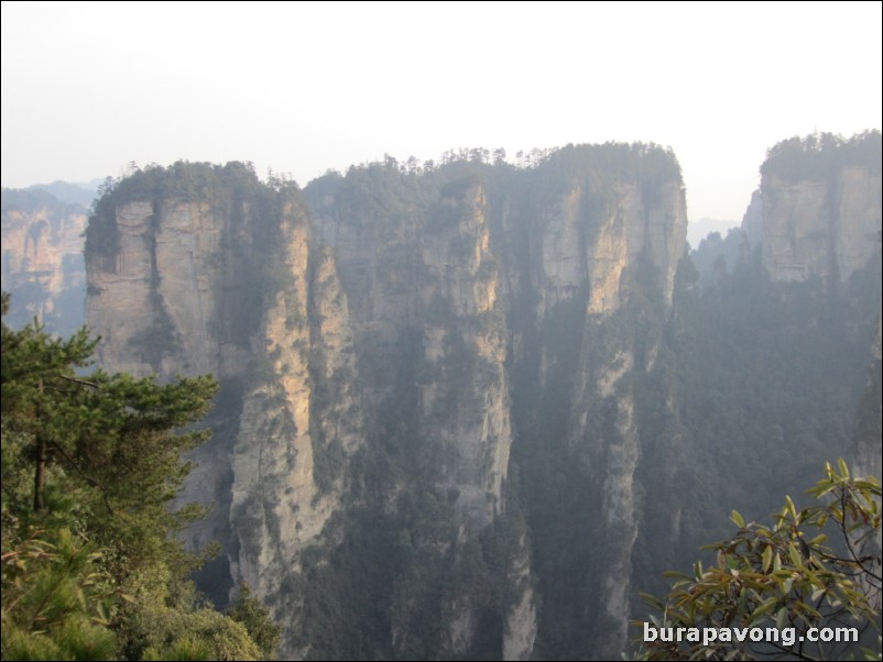 Wulingyuan scenic area.