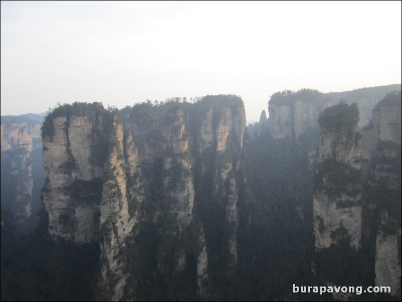 Wulingyuan scenic area.