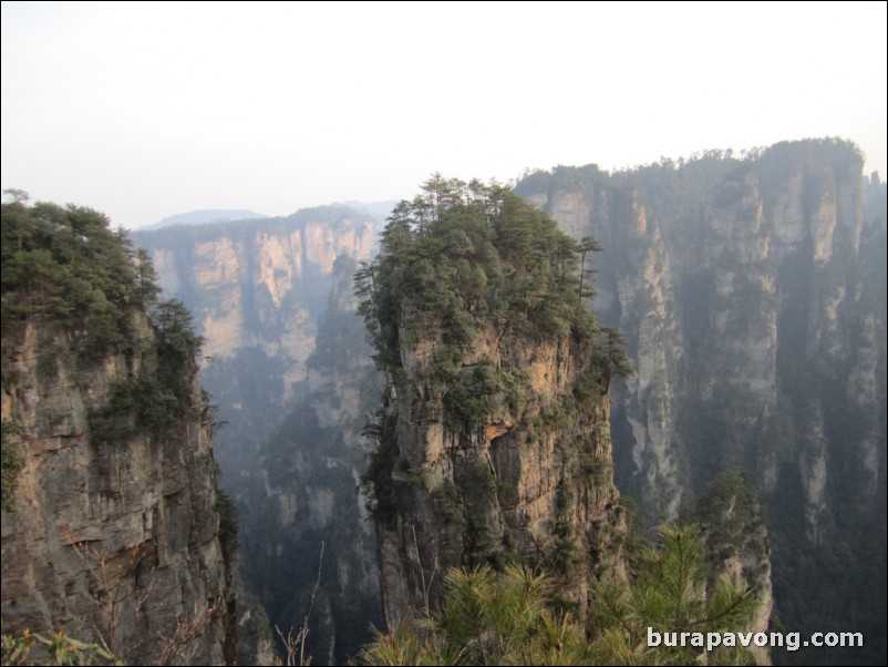 Wulingyuan scenic area.