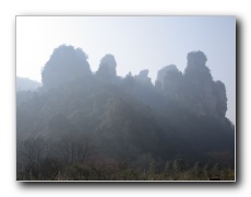 Wulingyuan scenic area.