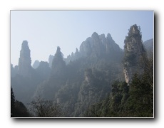 Wulingyuan scenic area.