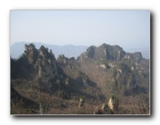 Wulingyuan scenic area.