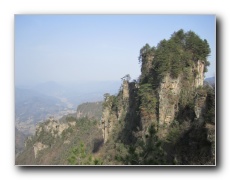 Wulingyuan scenic area.