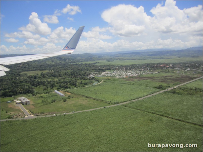 Arriving into Puerto Plata.