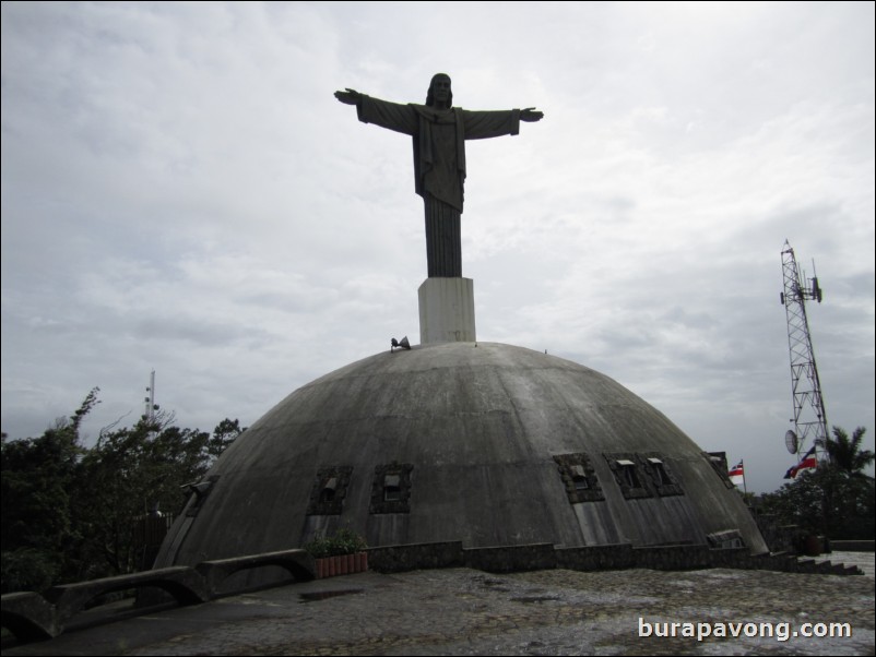Christ the Redeemer replica.