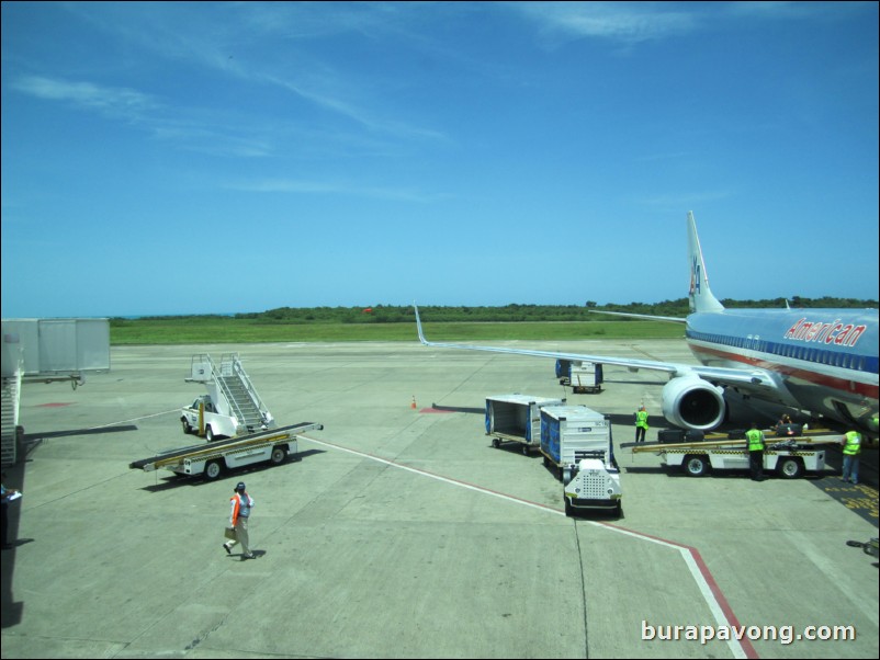 Puerto Plata airport.