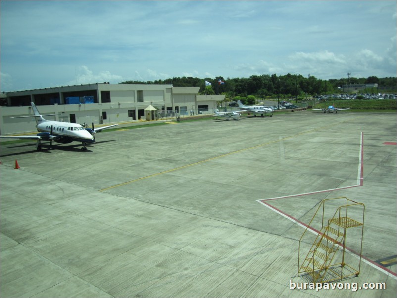 Puerto Plata airport.