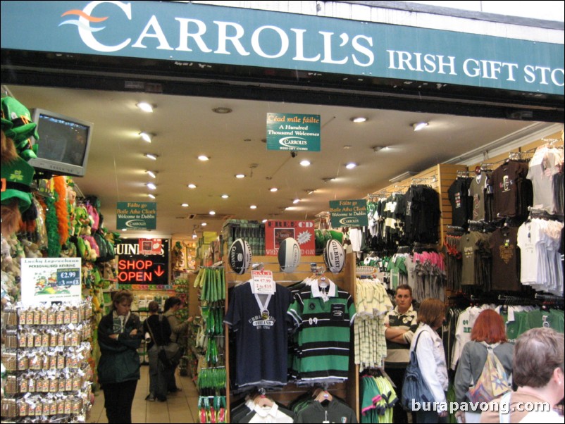 Carroll's Irish Gift Store.